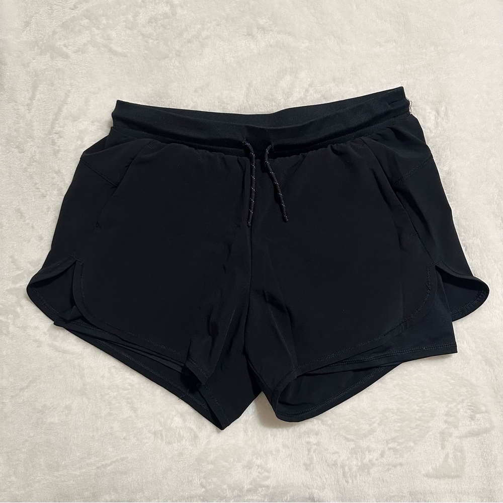 All in Motion Black Athletic Shorts | Girls XL